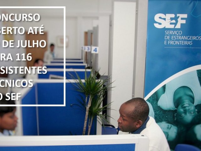 SEF tem 116 vagas para assistentes técnicos